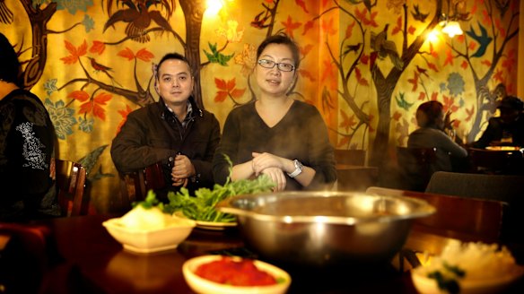 Dainty Sichuan restaurant chain owners Tina Li and Ye Shao donated $80,000 to Robert Doyle's lord mayoral campaign. 