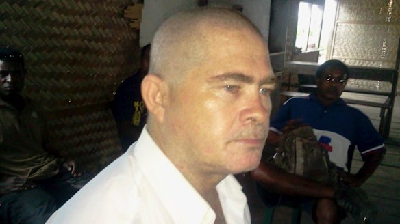 Dismissed from office: Former Manus Island MP Ronny Knight appeared on Radio National on Monday.