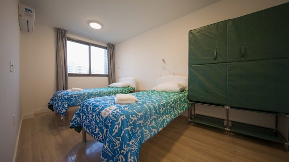 The AOC arrived in Rio on the weekend, hoping to move into its village digs on Sunday. 