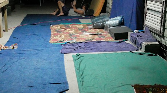 Manus island living conditions.