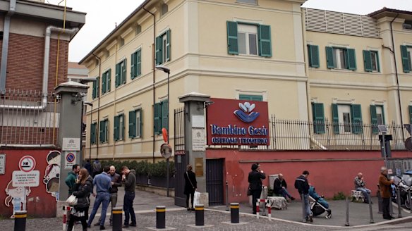 The Vatican-run Bambin Gesu pediatric hospital, in Rome. 