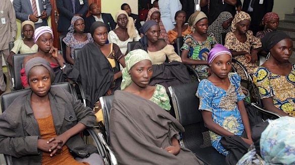 While two groups of Chibok school girls have been released, there are still more than 100 in captivity. 
