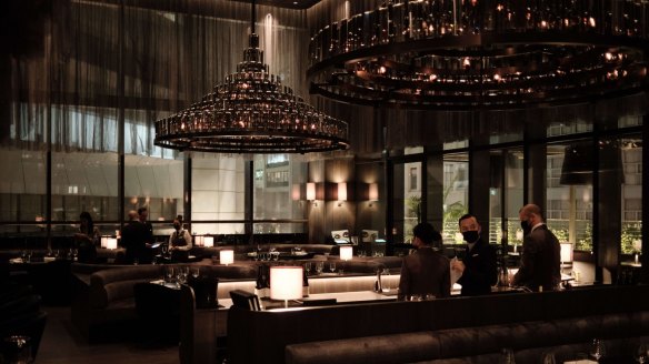 The very luxe Society restaurant was the most anticipated opening of 2021. 