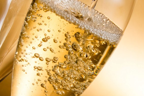 Sparkling wine.