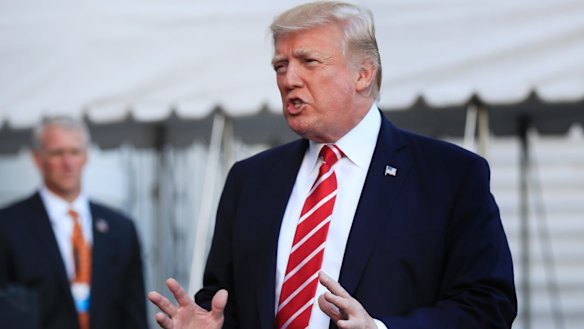 One theory is that President Donald Trump is beholden to Russia for his election.