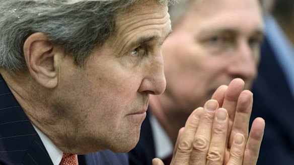 US Secretary of State John Kerry: More than half of the 57 trips he has made in the job have been to the Middle East.   