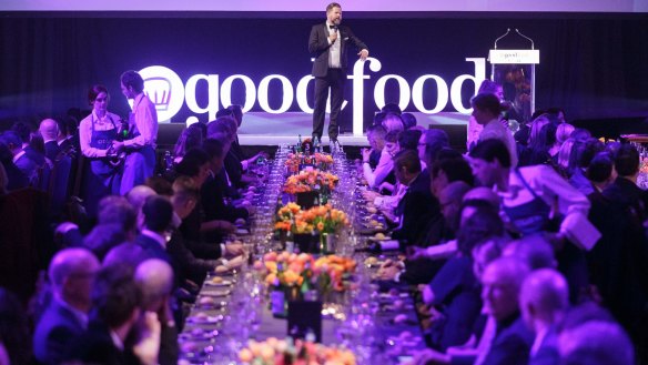The Age Good Food Guide 2017 Awards at the Plaza Ballroom, Melbourne. 