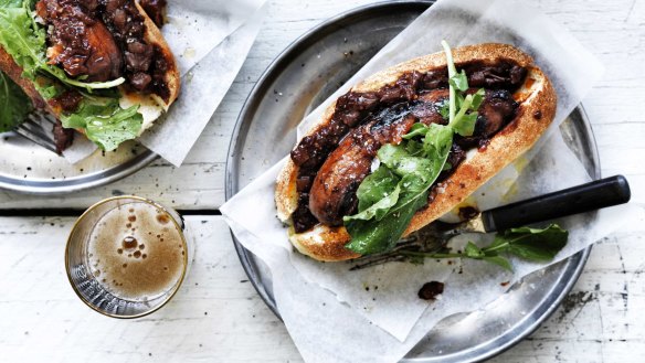 Adam Liaw's barbecued sausage in sauce recipe (