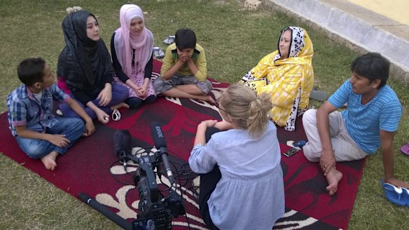 "It was the most personal film I've made": Eva Orner in <i>Chasing Asylum</i>.