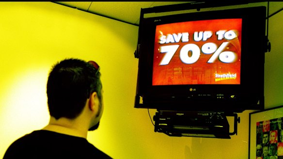 TV is competing against websites and social media for advertising dollars. 