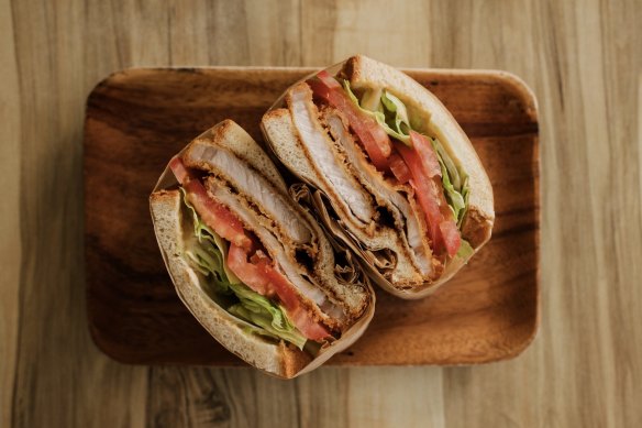 Osaka pork katsu sando. 