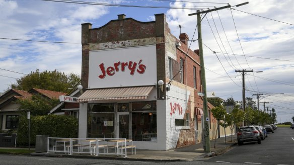 In a building dating back to 1915, Jerry's Milk Bar has become a beloved part of the Elwood community.