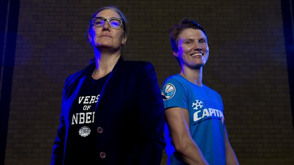 Carrie Graf and Jess Bibby.