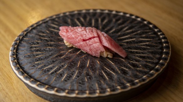Go-to dish: Blue fin tuna otoro.