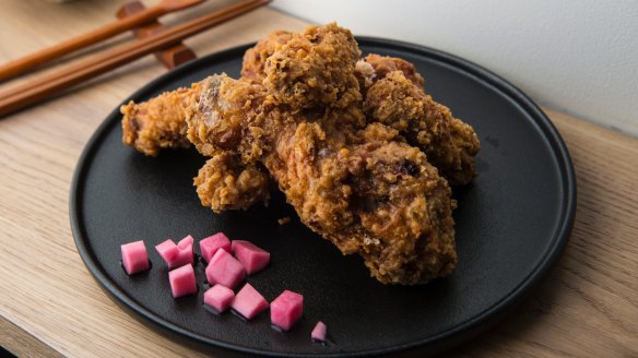 Korean fried chicken at Sang by Mabasa 