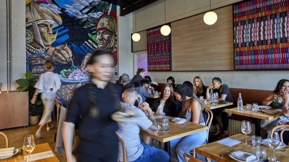 Warike Peruvian restaurant is good for dates, but even better for groups.