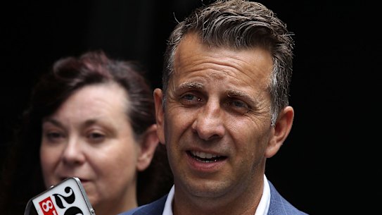 Transport Minister Andrew Constance says on-demand shuttles will transform daily commuting habits.