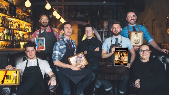 The Black Pearl Team featuring Chris Hysted-Adams (top right) and and Tash Conte (bottom right).