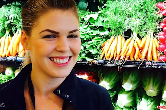 Belle Gibson in happier times. 