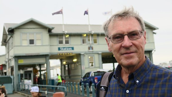 Ron Sullivan, of New Zealand, and passenger on the Norwegian Star plans to stay with the cruise ship. Norwegian Star passengers, Station Pier, February 12 2017.