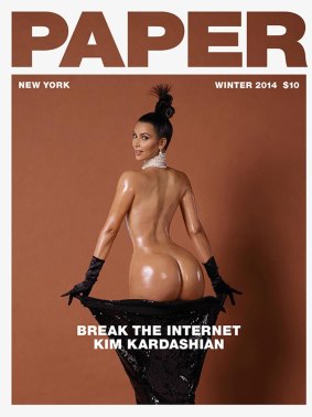  Kim Kardashian West as shot by legendary photographer and "image consultant" 
