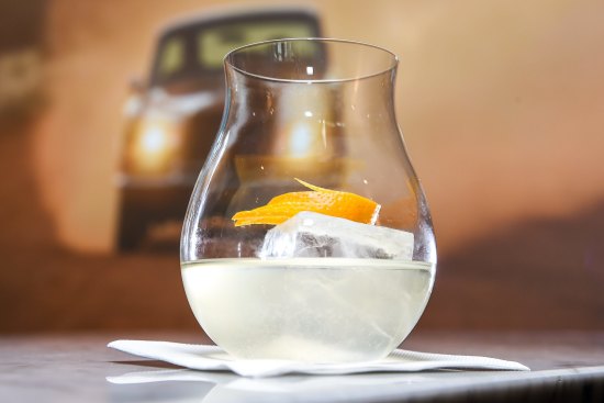 White vermouth releases its subtleties with only ice and lemon for company.