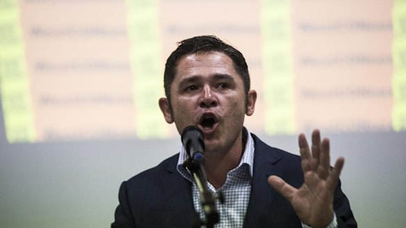 Greens candidate for Grayndler Jim Casey.