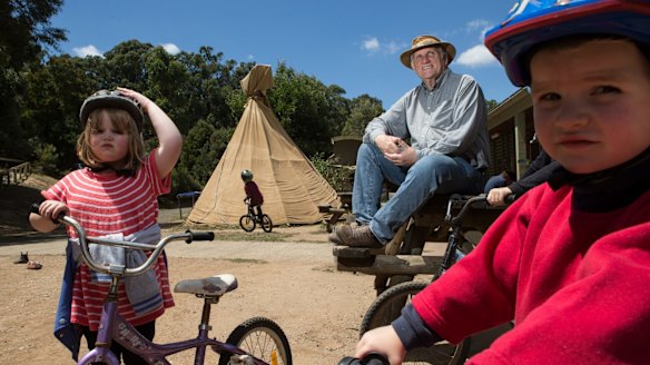 Children's author John Marsden loves bush settings.