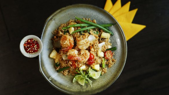 Chat Thai's pineapple fried rice.