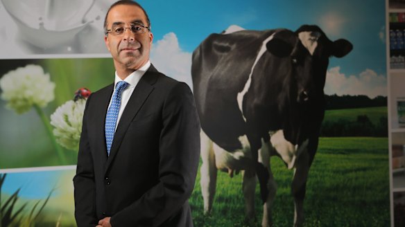 Off to greener pastures: Gary Helou resigned as Murray Goulburn's managing director.