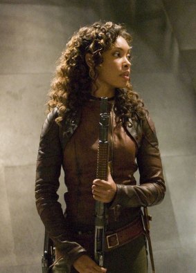 Gina Torres in Firefly. 