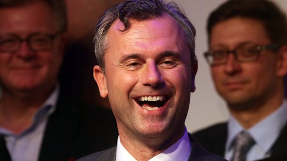 The Austrian Freedom Party's Norbert Hofer.