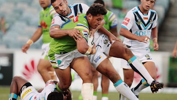 Canberra Raiders forward Josh Papalii concentrating on NRL form, not ...