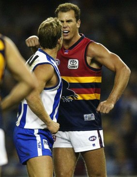 Glenn Archer and Wayne Carey come up against each other after the infamous scandal.