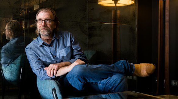 George Saunders has a "neurotic worry" about the blank page waiting for him.