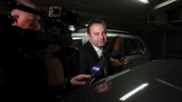 Facing allegations: Eddie Hayson.