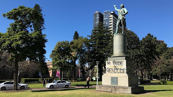 James Cook is a most unlikely candidate to be dragged back and forth like a rag doll by today's cultural warriors.