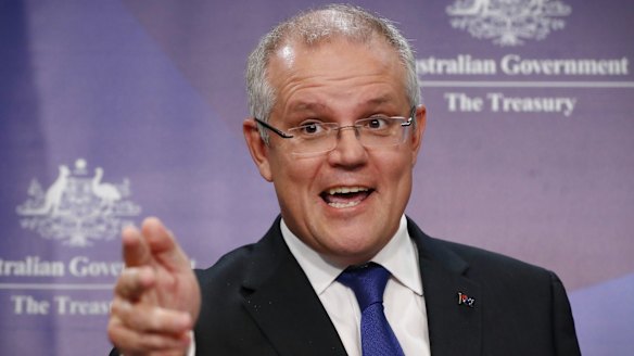 Treasurer Scott Morrison