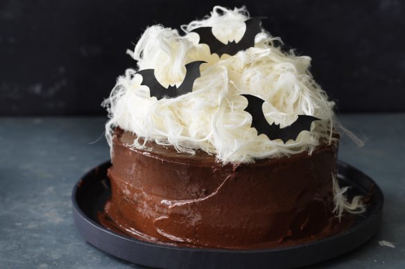 Helen Goh's devilish chocolate cake.