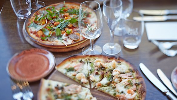 Enjoy some true Italian pizza.