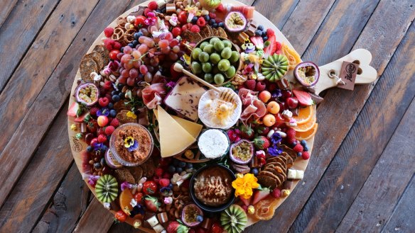A medieval-inspired display from Your Platter Matters. 