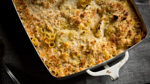 Tinned fish pasta bake divides our team's tastes.