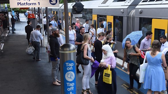 Fewer trains on the Bankstown Line will stop at St Peters during peak hours.