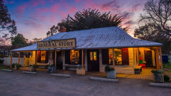 Heritage pit-stop Glenlyon General Store also serves dinner and drinks on Friday evenings.