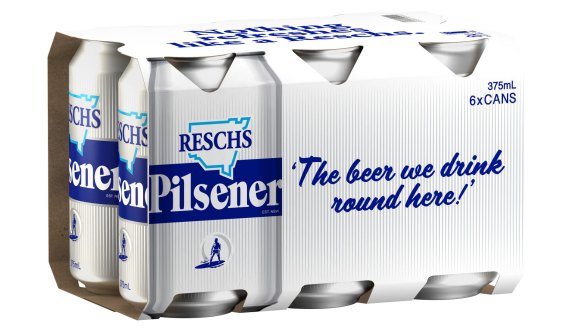 Resch's new Silver Bullet cans, available in bottle shops from August 15.