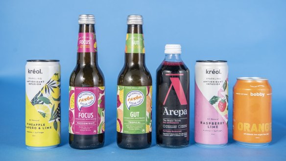A new wave of drinks have emerged, claiming to help aid digestion, improve mental focus and skin.