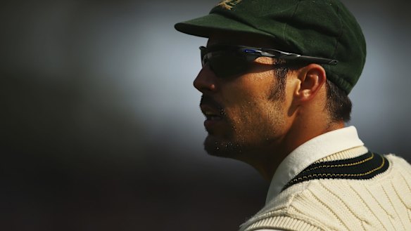 Flat-track bullied: Mitchell Johnson.