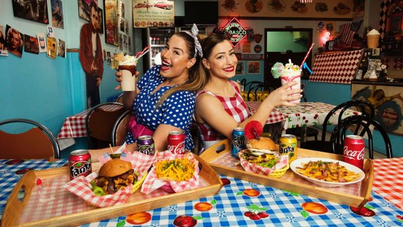 Alexis Barberakis (left) and Constance Chalazia, owners of Miss America's at Riverwood.