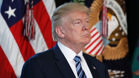 US President Donald Trump says a major conflict may break out with North Korea.