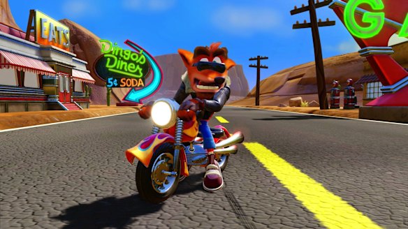 As the series went on the difficulty went down, but more vehicles and gimmicks also made an appearance.